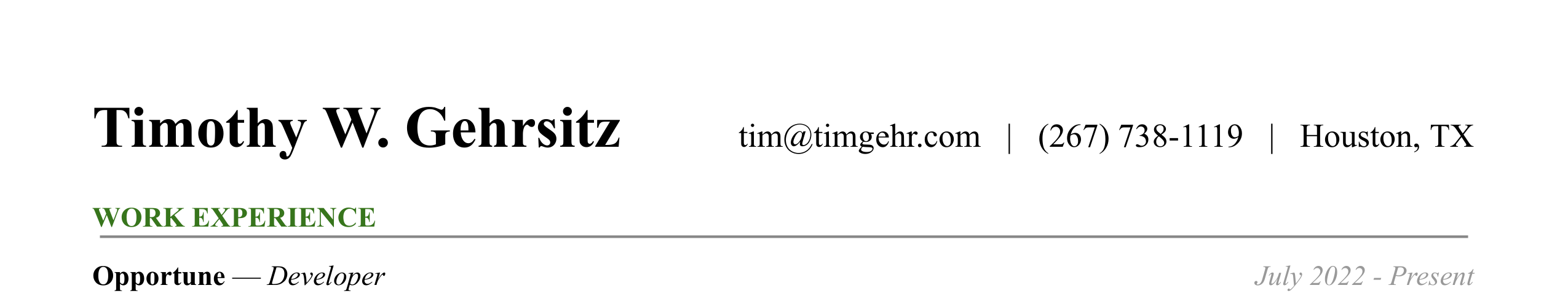 Resume Image